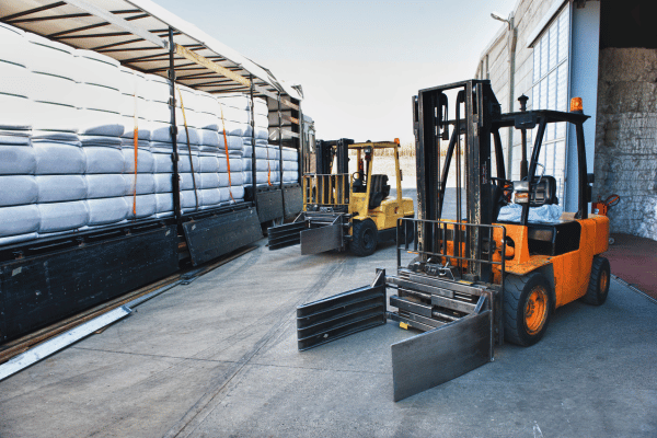Electric forklift