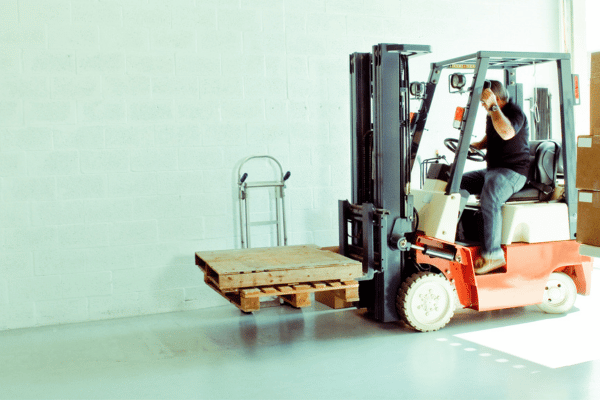 Electric forklift
