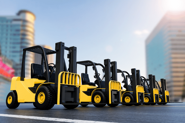 Electric forklift model