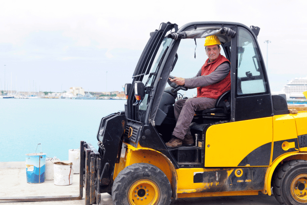 Electric forklift