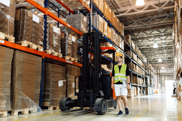 Electric forklift