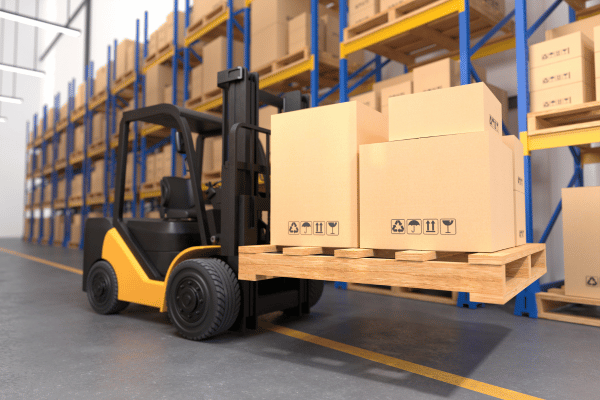Electric forklift